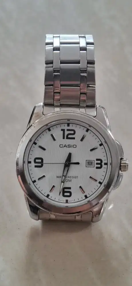 Jam Tangan Pria Casio MTP-1314D-7A Original - Mulus Siap Pakai