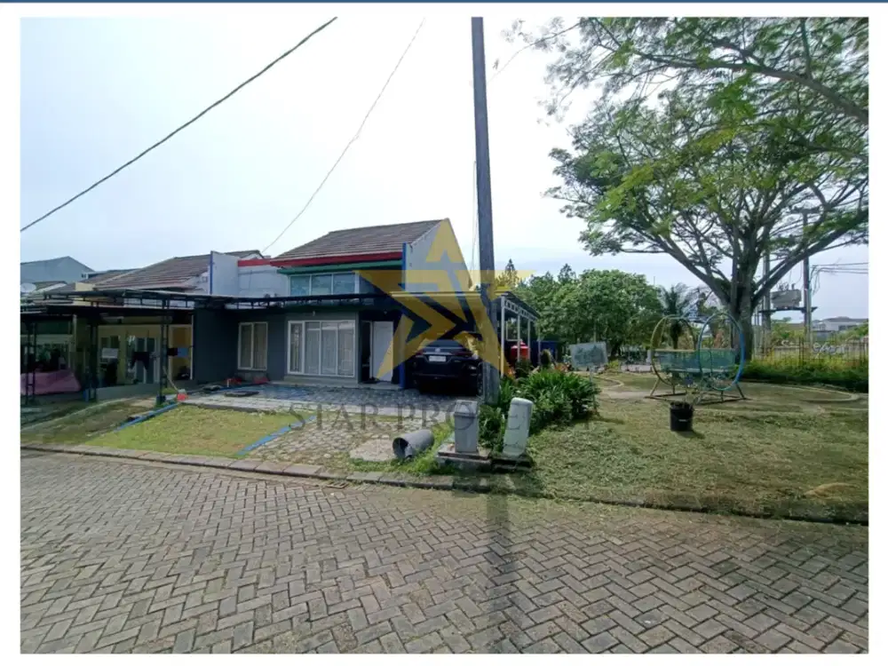 Rumah Nyaman dengan Lokasi Premium di Samping Taman Komplek dekat Mall BSB