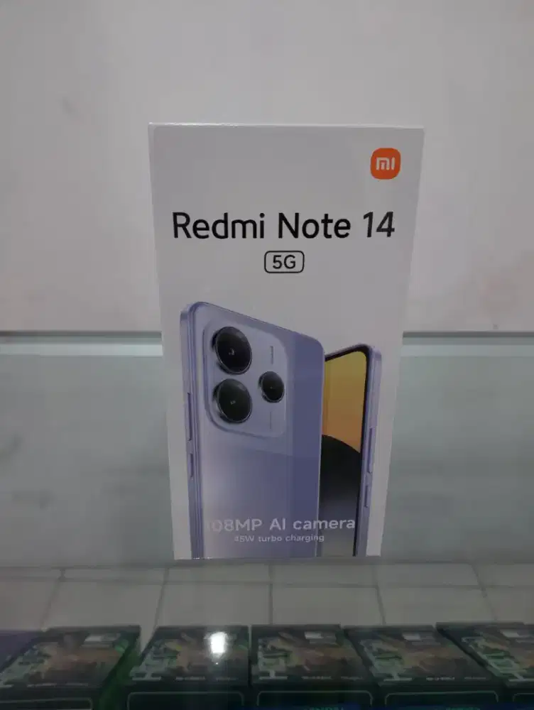Xiaomi Redmi Note 14 5G 8/256 GB Dimensity 7025- 108 MP Garansi Resmi