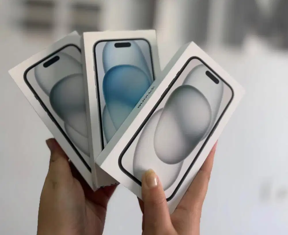 Iphone 15 128 black (baru) bisa kredit lewat Home Credit