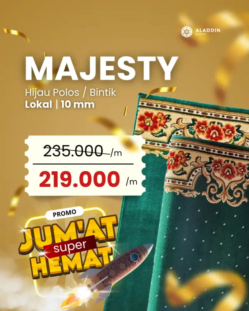 PROMO MAJESTY HIJAU