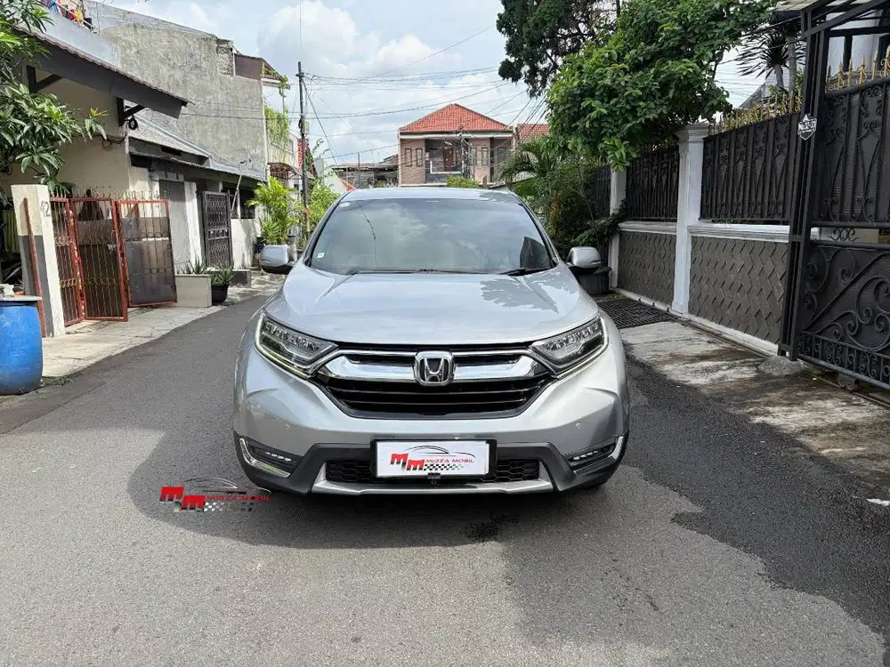 Dp 10 Juta Honda New CR-V Prestige Turbo 1.5 AT 2018 Abu-Abu