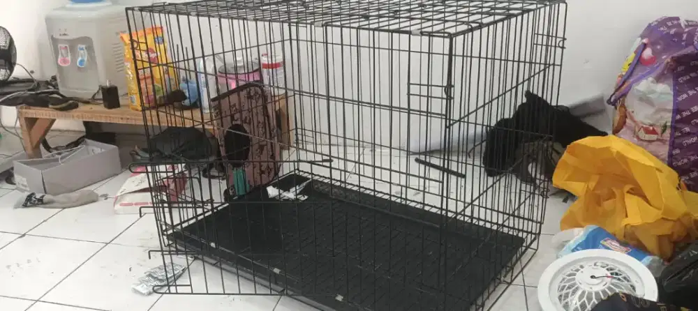 Dijual Kandang Kucing bisa di Lipat uk P 90 x L 60 x T 70 cm
