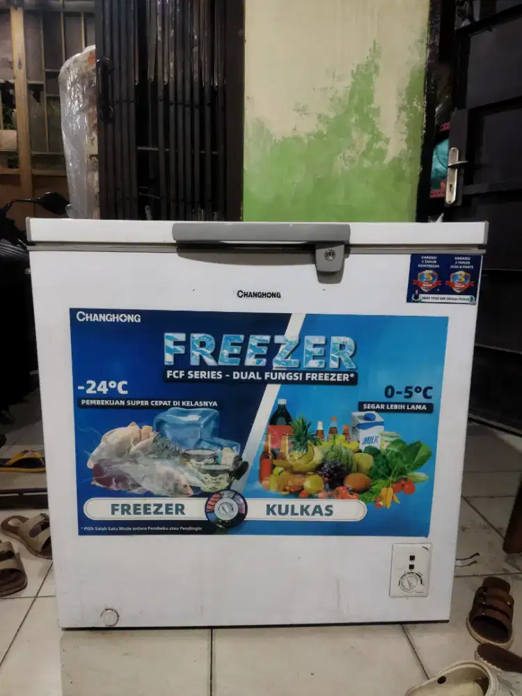 Jual chest freezer