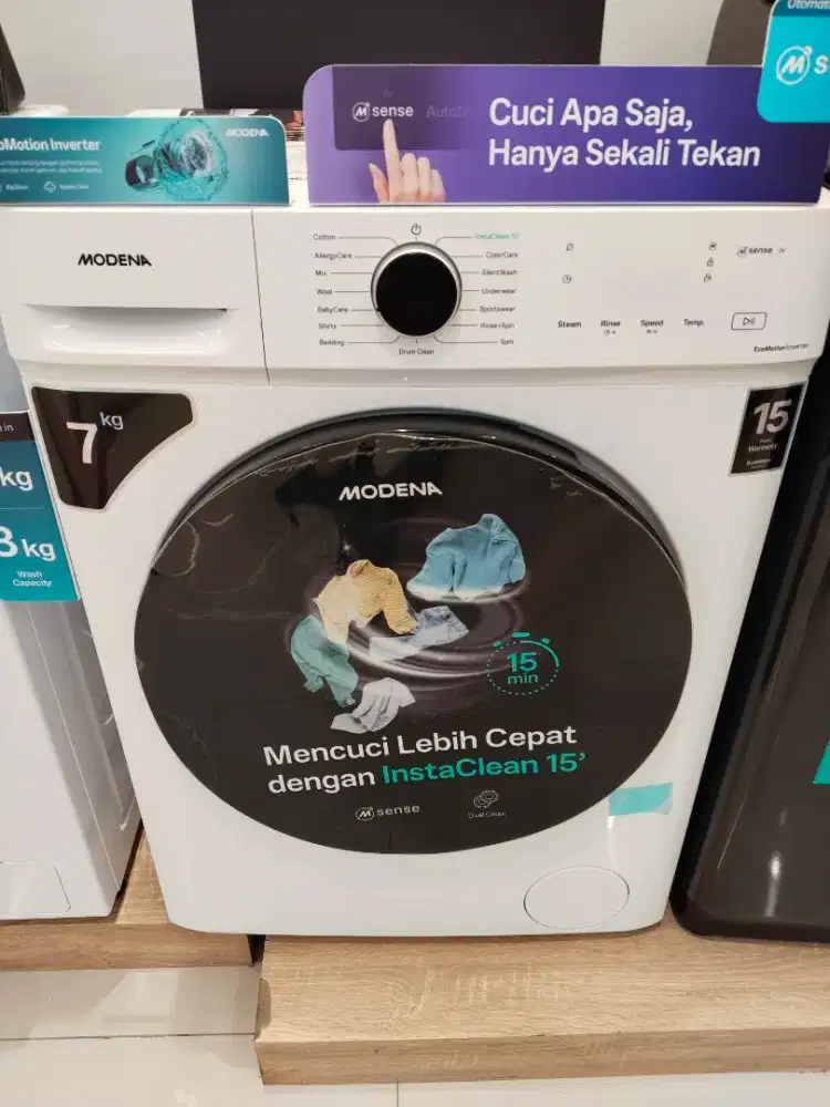 MESIN CUCI MODENA FRONT LOAD 7KG