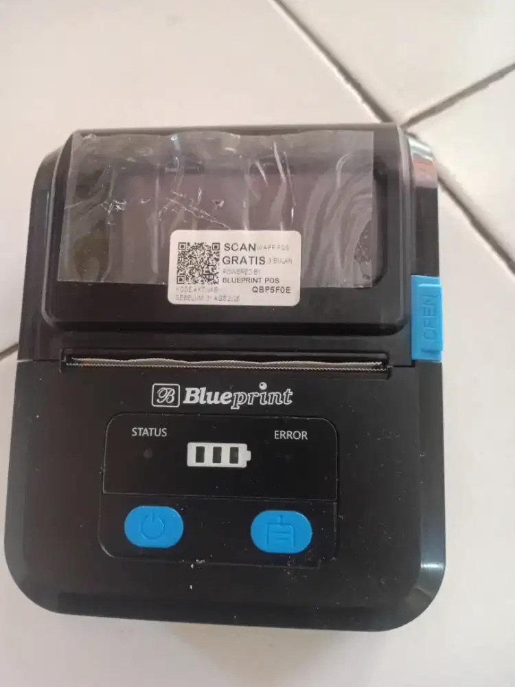 PRINTER THERMAL PORTABLE BLUEPRINT 58MM