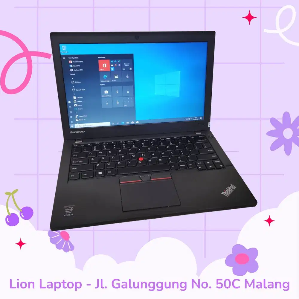 RAM 8GB SSD 256GB Core i5 Lenovo Thinkpad X250 [03|07]