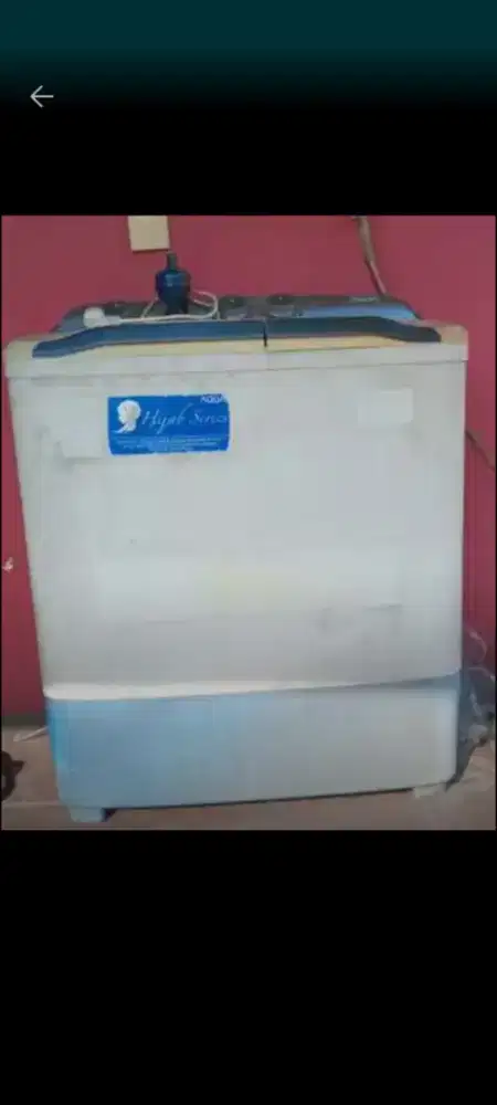 Mesin cuci Aqua Hijab 2 tabung