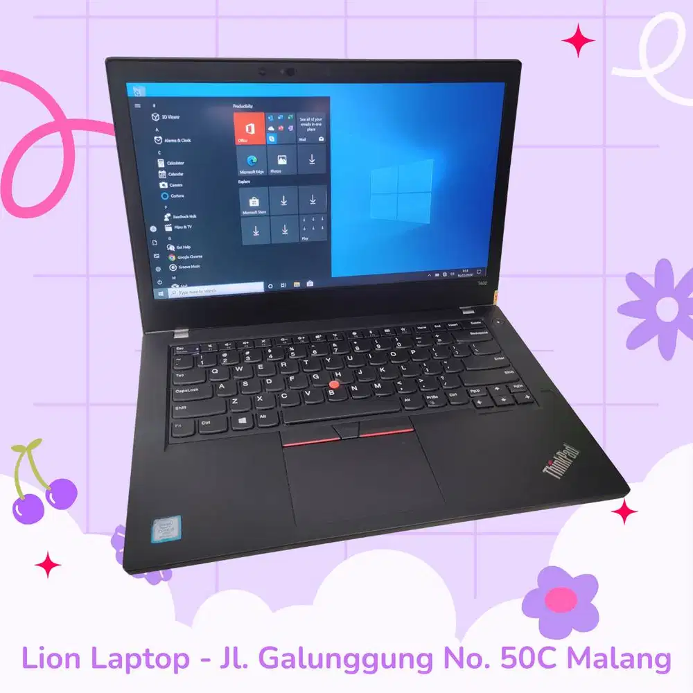 RAM 8GB Core i5 gen 8 Lenovo Thinkpad T480 [03|07]