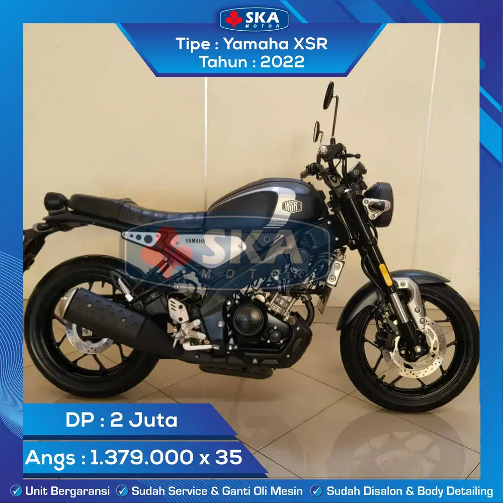 Yamaha XSR Tahun 2022