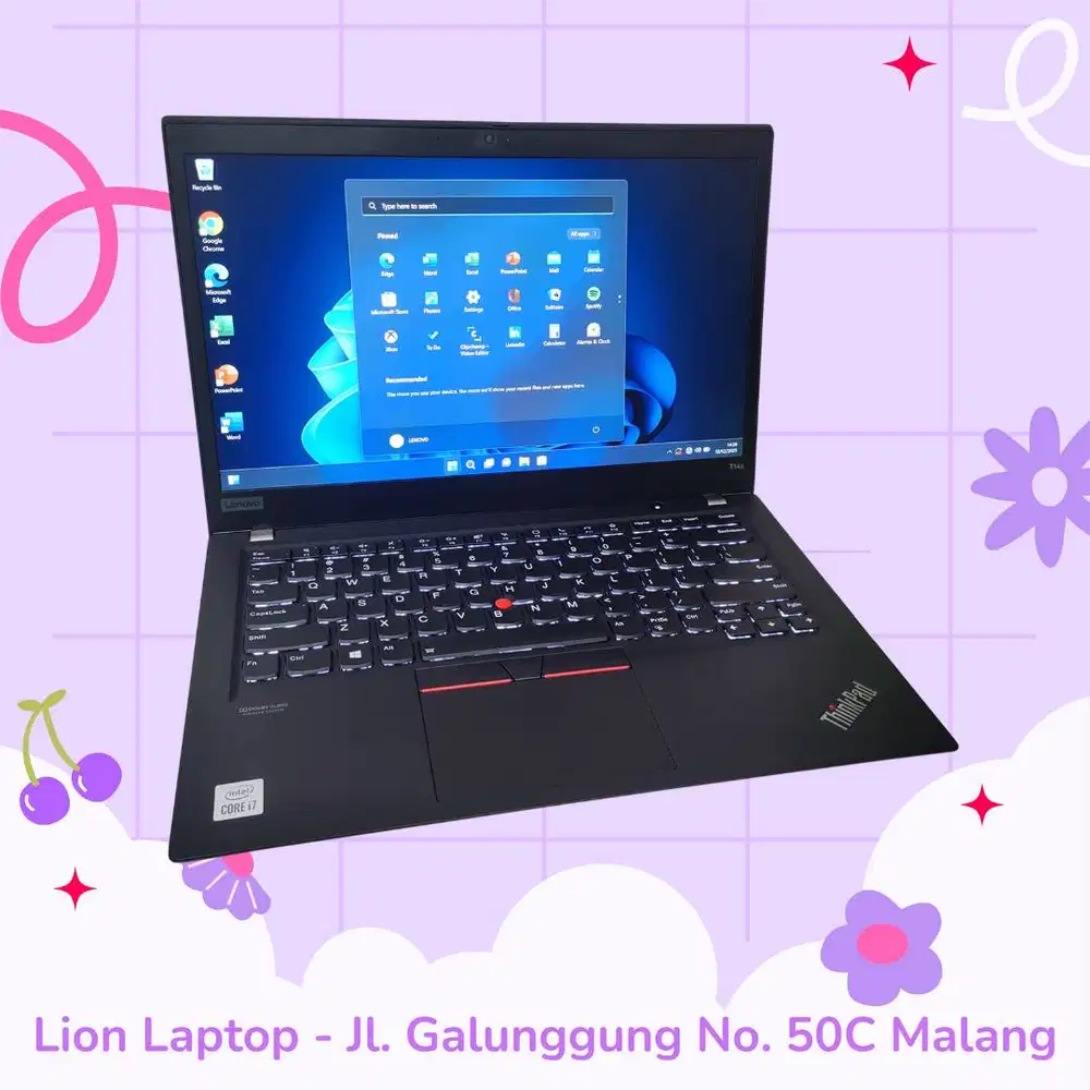 RAM 16GB Core i7 Gen 10 Slim SSD 256GB Lenovo Thinkpad T14S [03|07]