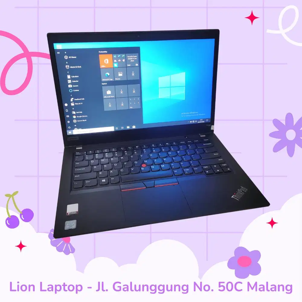 Core i7 gen 8 RAM 8GB SSD 256 Lenovo Thinkpad T490 [03|07]