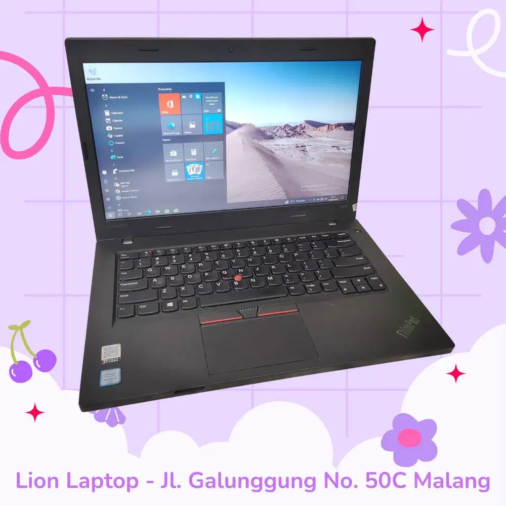 Double VGA Core i5 RAM 8 SSD Lenovo Thinkpad L470 [03|07]