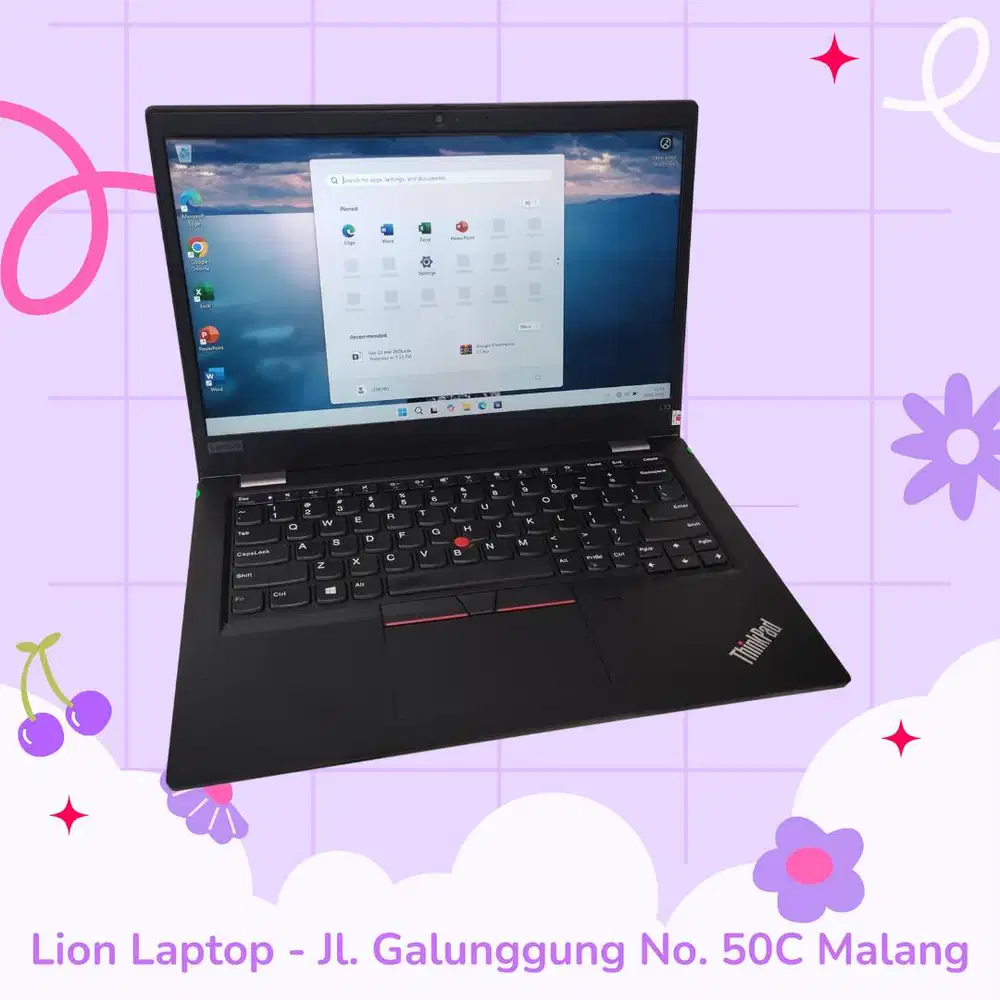 i5 Gen 10 Slim RAM 8GB SSD 256GB Lenovo Thinkpad L13 [03|07]