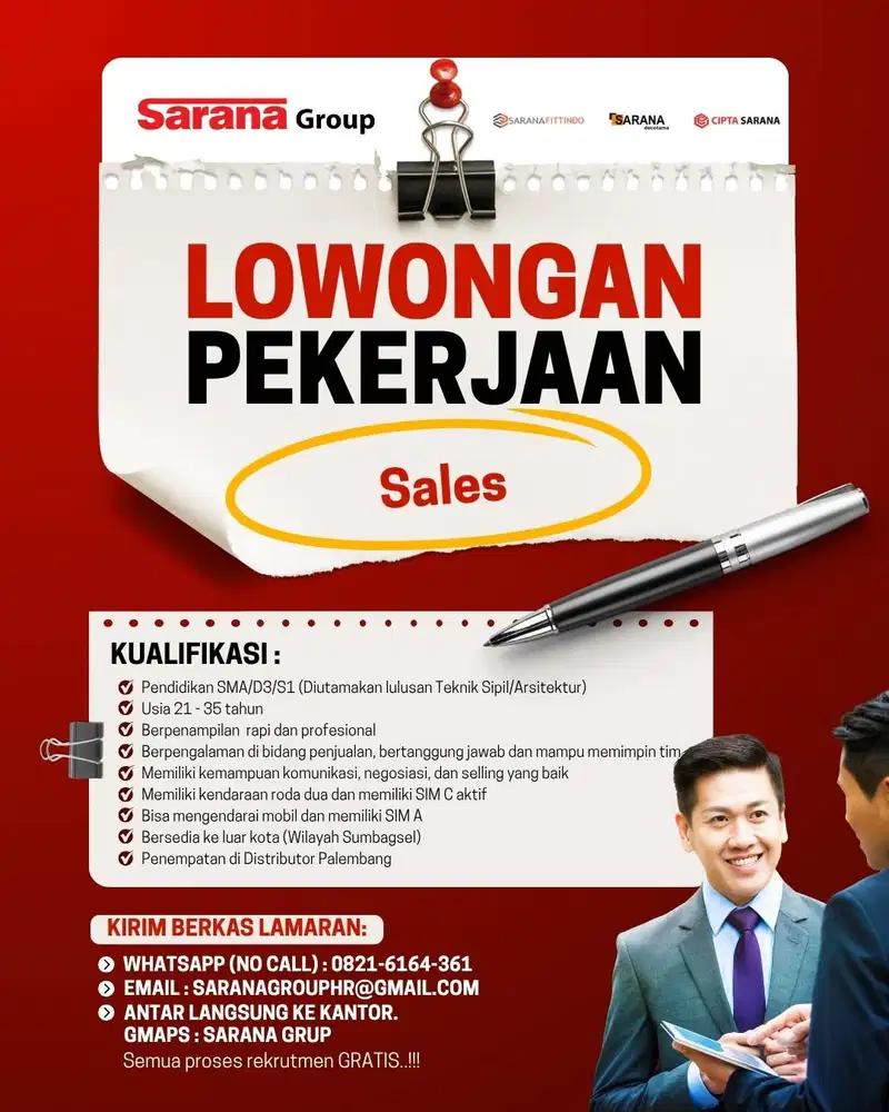 Lowongan Kerja Distributor Material Interior