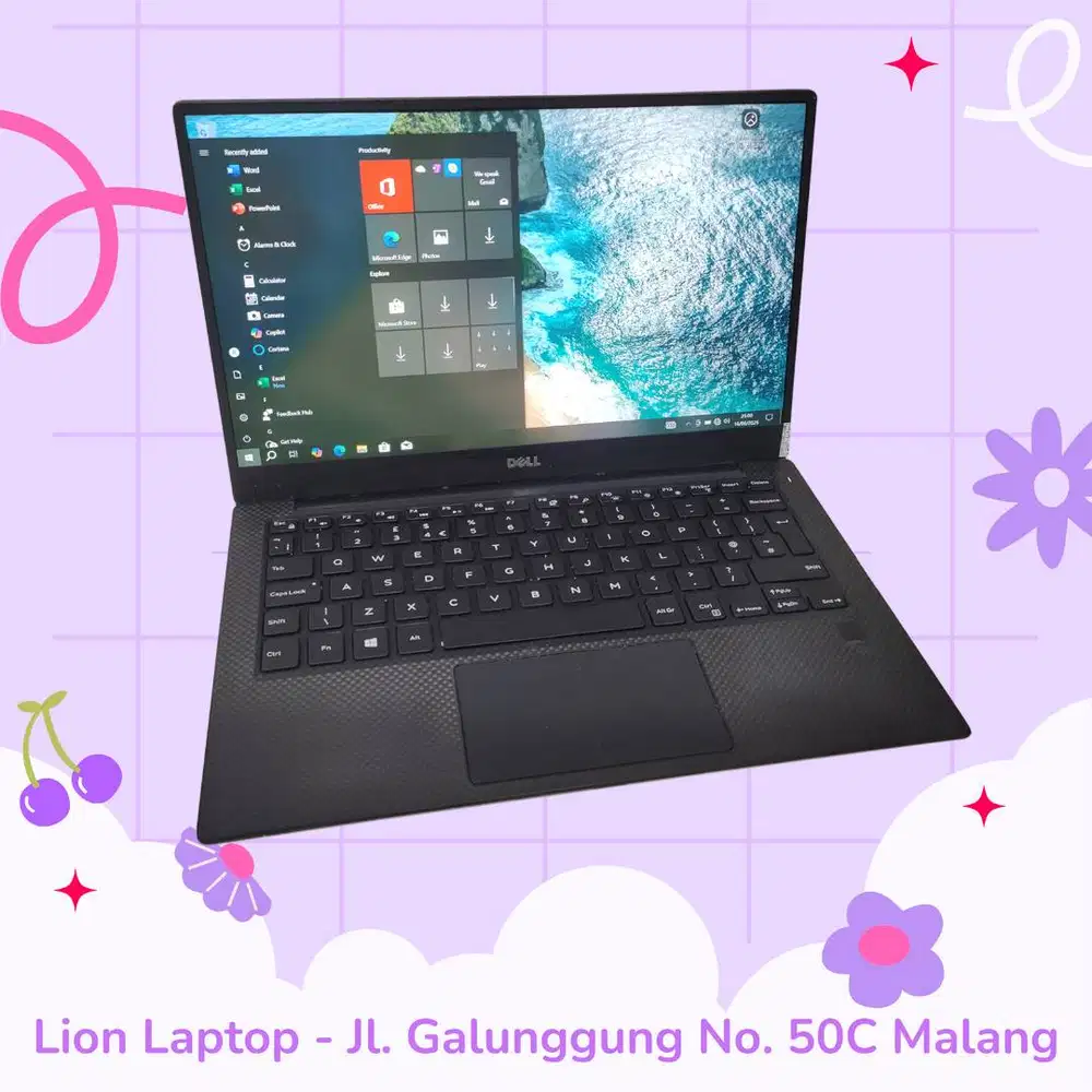 Slim & Ringan Core i7 RAM 8 SSD 256 DELL XPS 13 9360 [03|07]