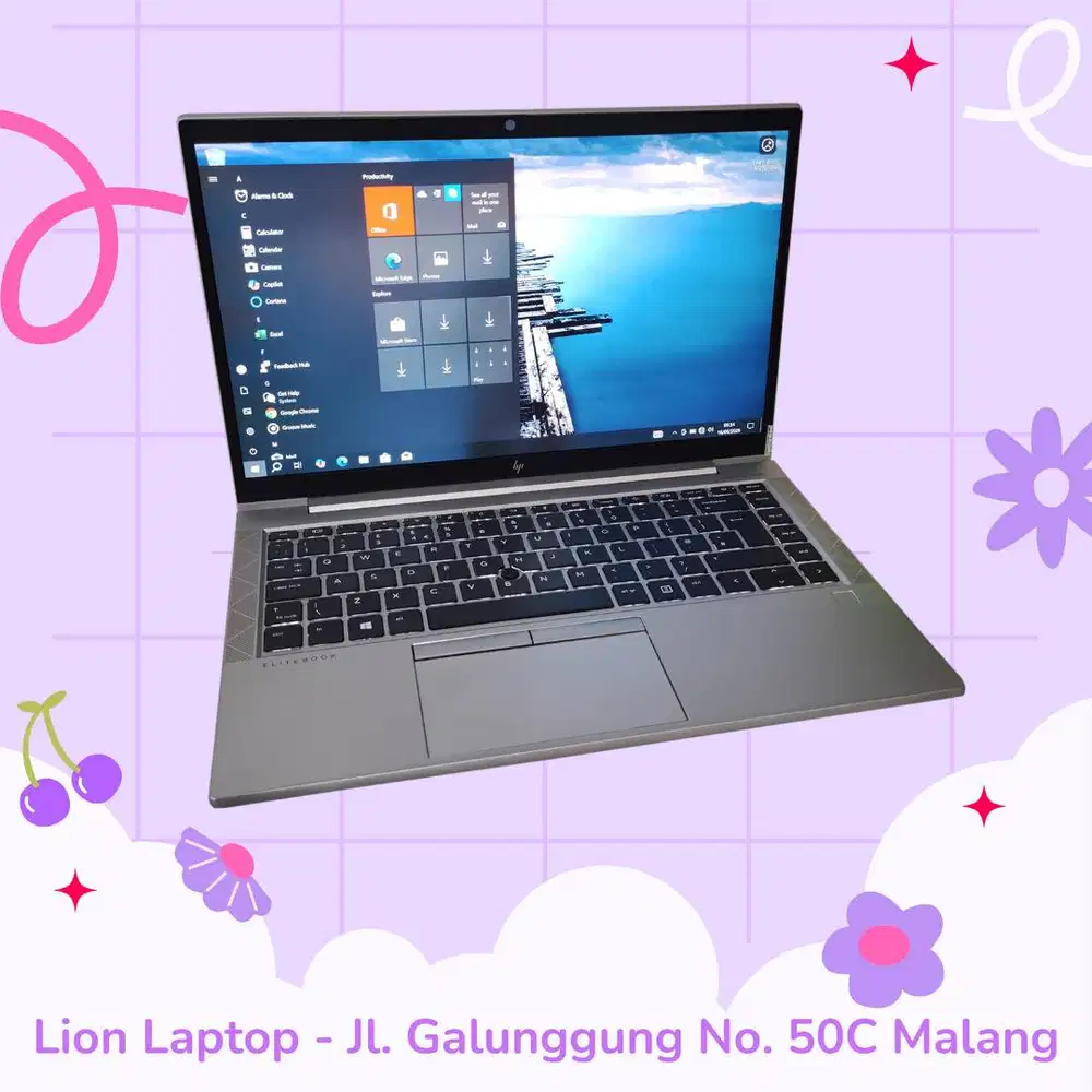 RAM 16GB Alumunium Body Core i5 Gen 10 HP Elitebook 830 G7 [03|07]