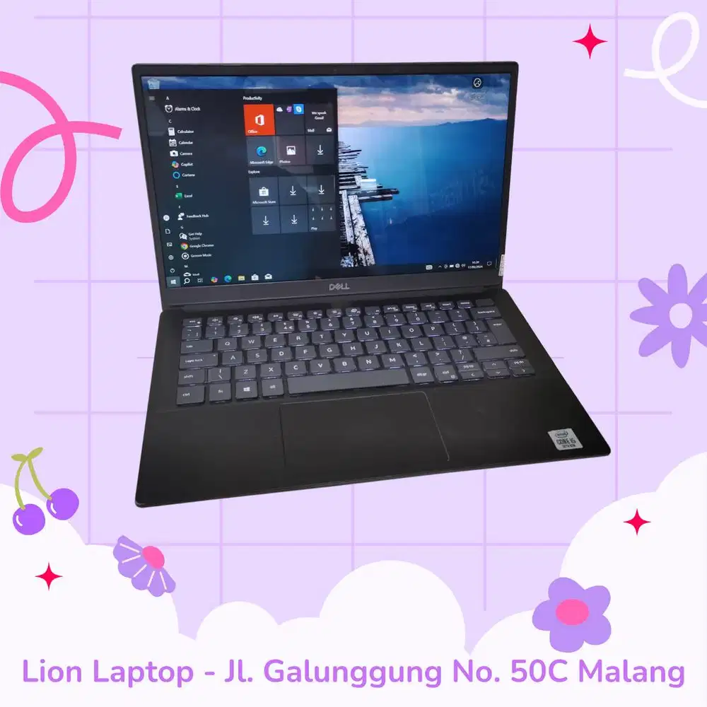 Slim & Ringan Core i5 Gen 10 8/256 DELL Vostro 5391 [03|07]