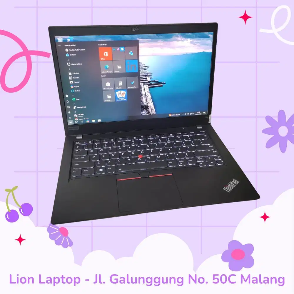 RYZEN 7 PRO-4750U (8 CORE) RAM 16GB Lenovo Thinkpad T14 [03|07]