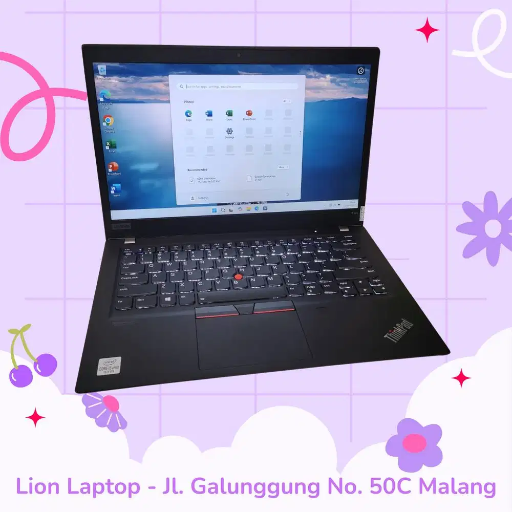 RAM 16GB Slim Core i5 Gen 10 SSD 256GB Lenovo Thinkpad T14s [03|07]