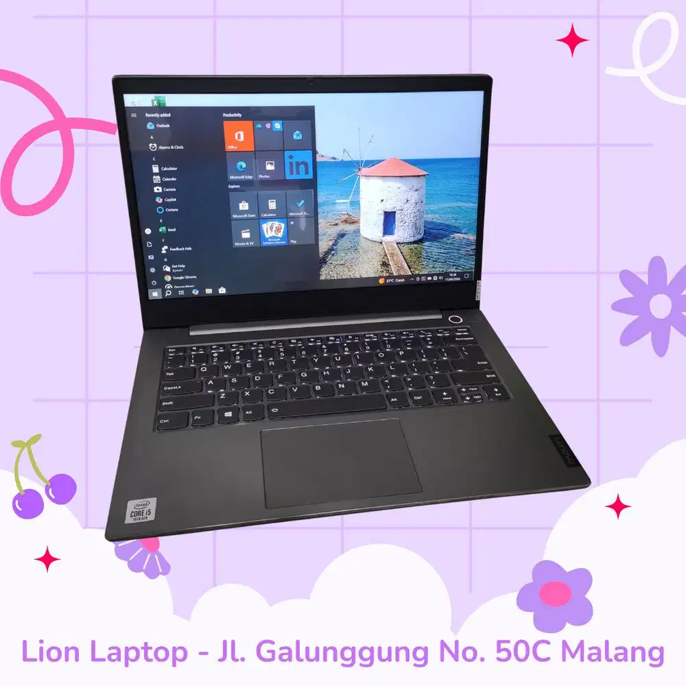 Core i5 Gen 10 SSD 256GB Slim Lenovo Thinkbook 14-IML [03|07]
