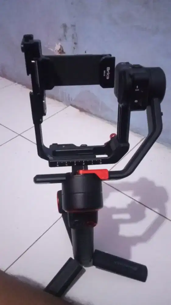 Stabilizer kamera Gimbal stabilizer merek B Steady Multi Mate lengkap