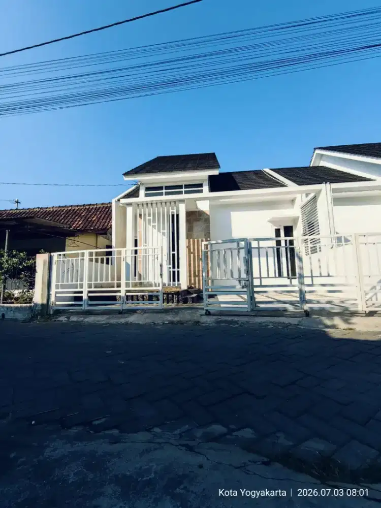 Rumah minimalis siap huni dekat kraton, Malioboro di area Mantrijeron