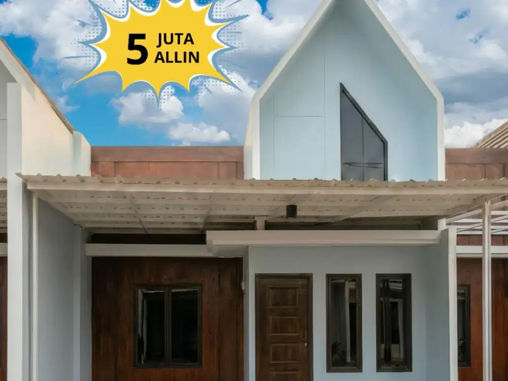 RUMAH MEWAH HARGA MURAH PINGGIR JALAN DEKAT STASIUN KERETA