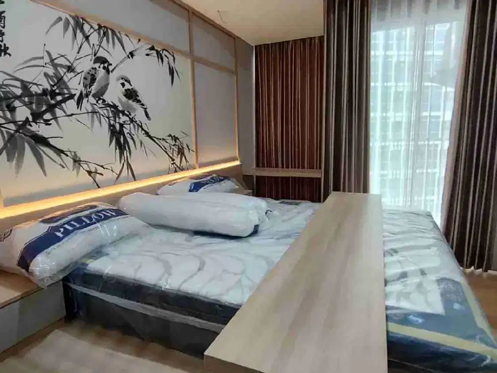 Apartment Pacific Garden,Studio,lantai 33 TB, Furnish, view pool..pinang,panunggangan..Tangerang..