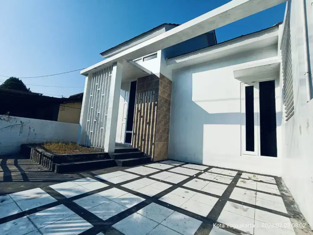 Rumah baru siap huni dekat ke Kraton di area Mantrijeron Yogyakarta