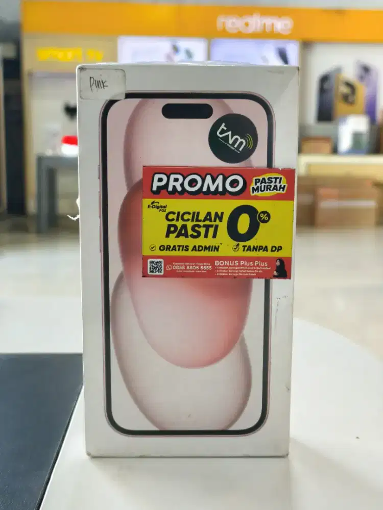 iPhone 15 128 ,ada cashback 500k ,promo triple zero