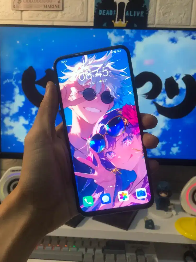 Huawei honor 9x pro 8/128 kamera pop up bening spek gahar gaming