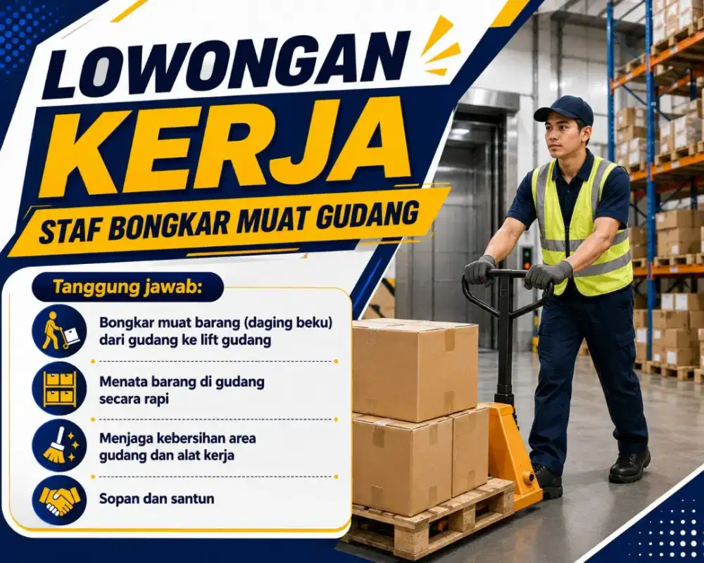 STAFF BONGKAR MUAT BARANG