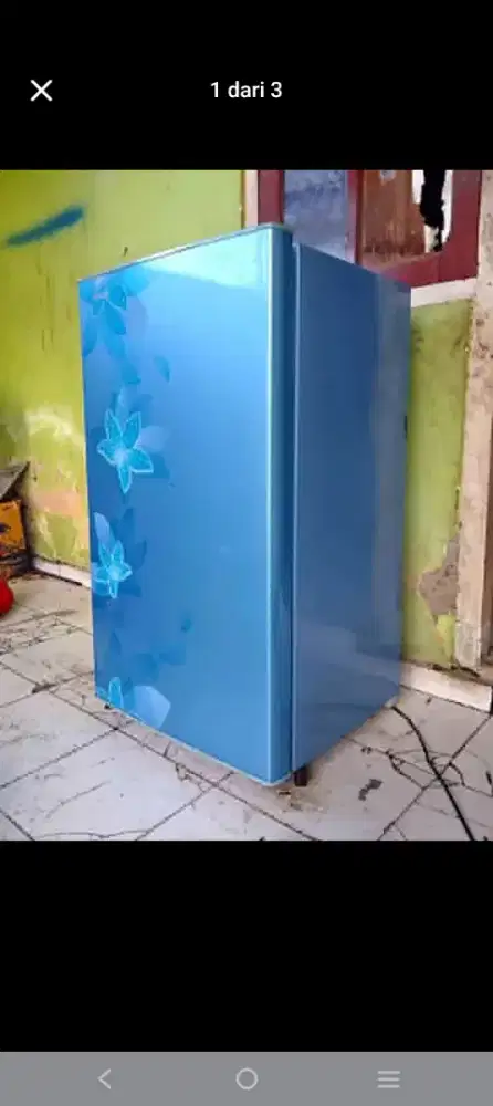 Di jual kulkas 1 pintu mukus