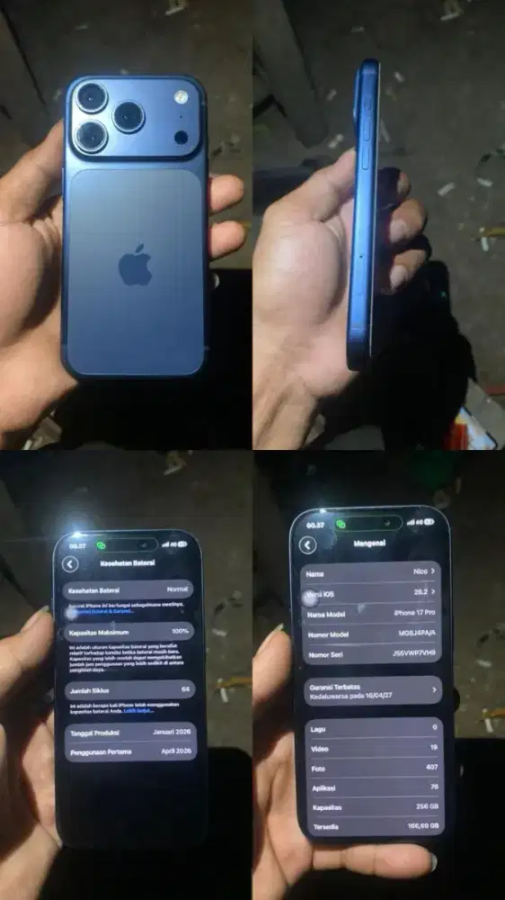 iphone 17 pro blue