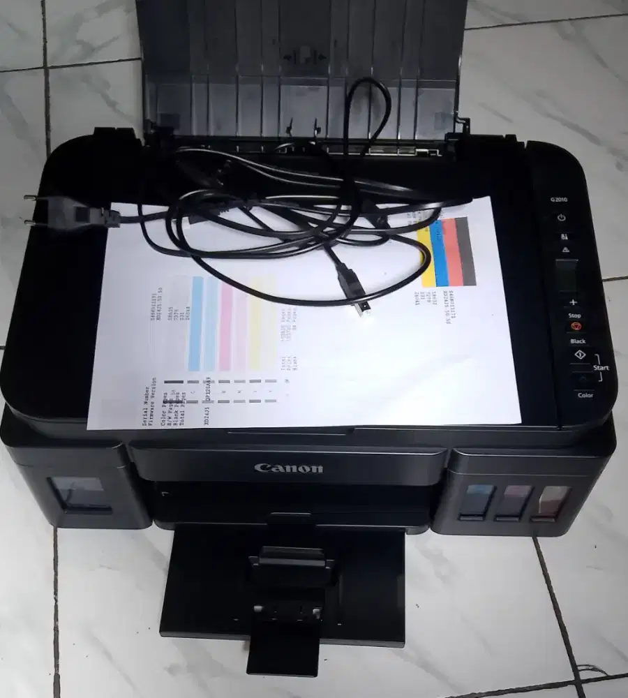 Printer Canon G2010 sudah infus Multifungsi
