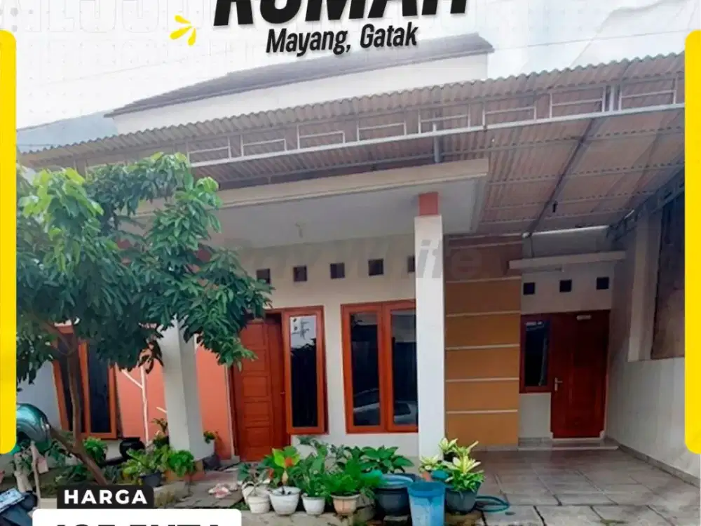 Rumah Minimalis Modern Siap Huni Hadap Selatan di Perum Podomoro Residence Mayang Gatak Sukoharjo