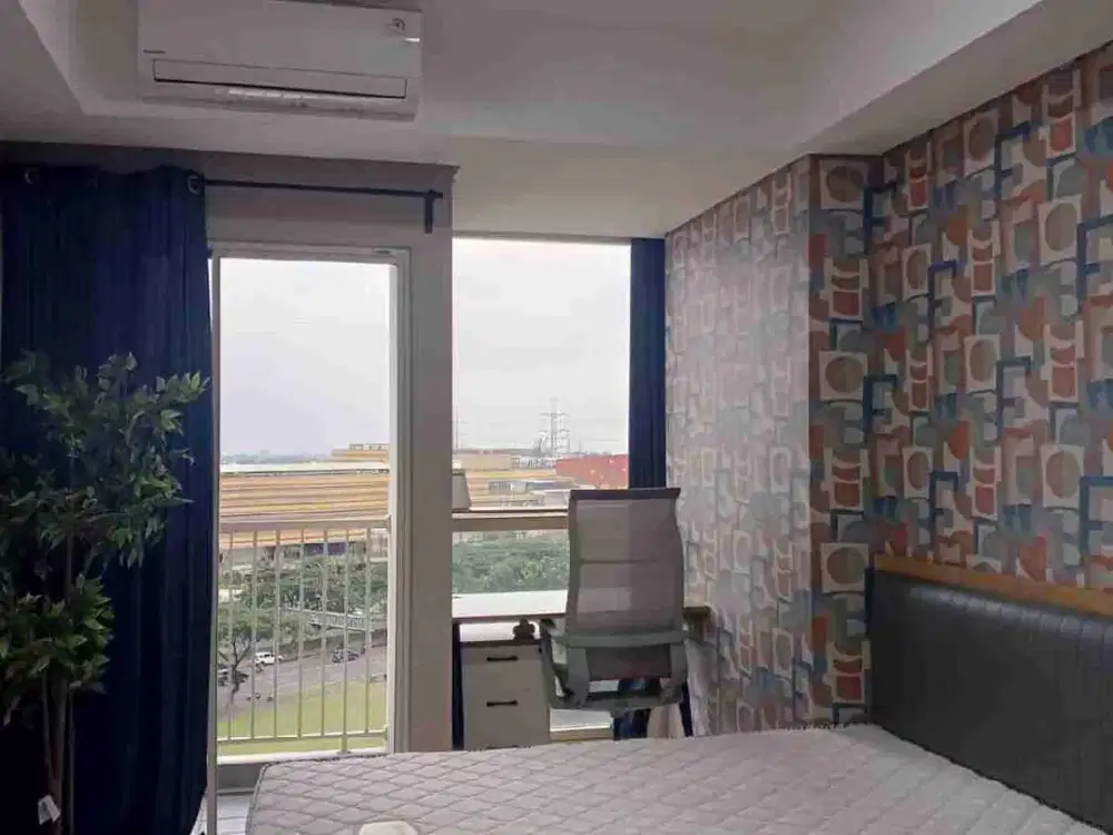 Apartment Pacific Garden, Studio, lantai 08 TB, Furnish, view pool..Pinang,Panunggangan,Tangerang..