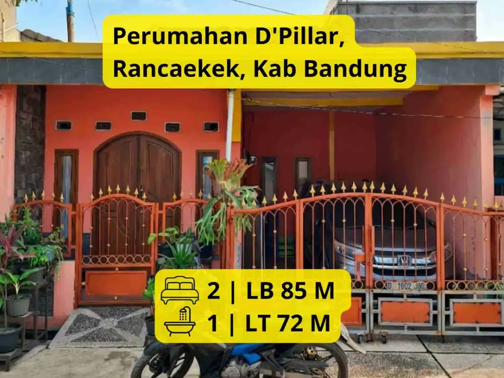 Dijual Rumah 2 Lantai di Perumahan D'Pillar Rancaekek Bandung
3 KT | SHM | Dekat Jatinangor | Rp 650 Juta