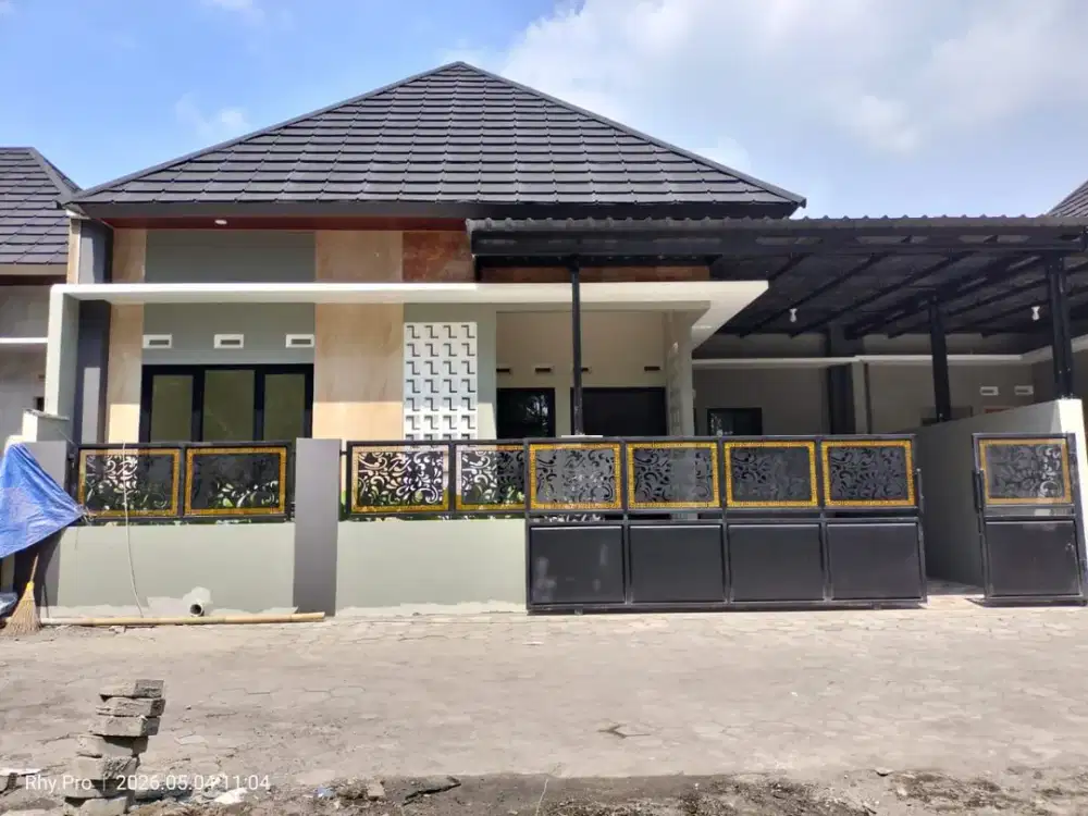 Rumah Klaster Eksklusif di Timur Jalan Kaliurang - Konstruksi Berkelas, Sisa Unit Terbatas, Legalitas Lengkap