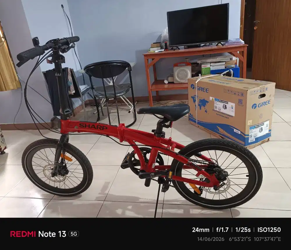 Sepeda Lipat Hadiah Sharp
