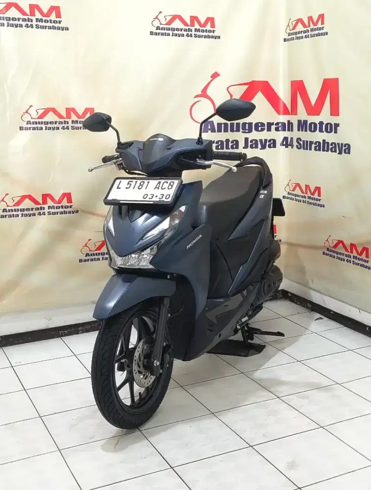 Istimewa Km 7 Ribu Honda beat deluxe keyless Tahun 2025 Biru doff