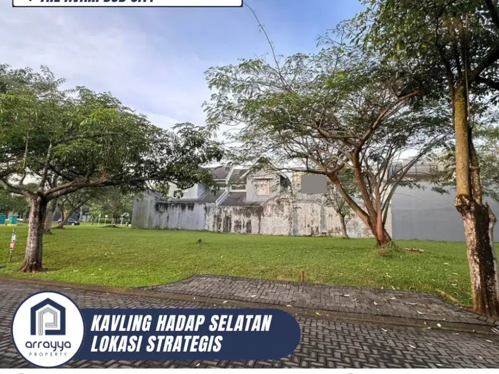 DIJUAL KAVLING HADAP SELATAN LINGKUNGAN ASRI DI THE AVANI BSD CITY (ARB77)