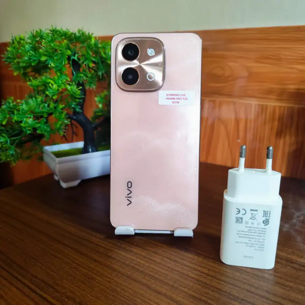 Vivo y28 NFC ram 8/256 hp dan casan ori