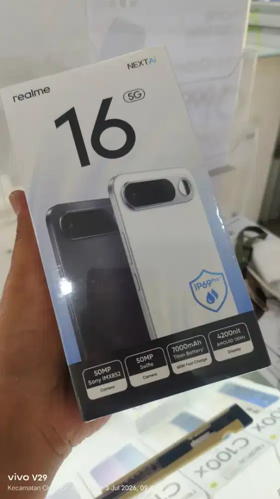 Realme 16 5G 8+10/256 NFC AMOLED baru spesial promo