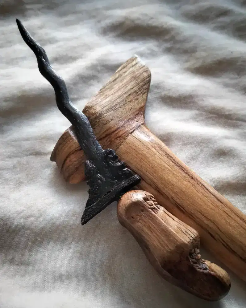 keris sepuh pusaka kecil jhimaaatttannn omyang ji mbe luk pitulungan