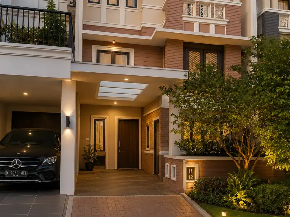 Jual Rumah Garden House PIK siap huni harga bersaing