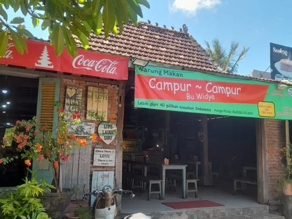 Bangunan Resto Disewakan, di Area Premium Jimbaran