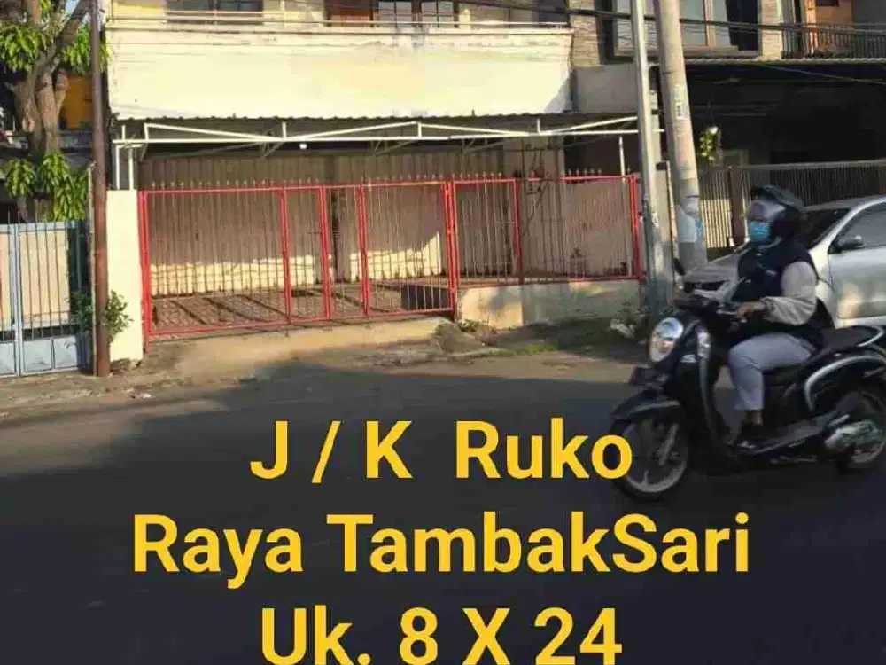 Jual Ruko Raya Tambaksari