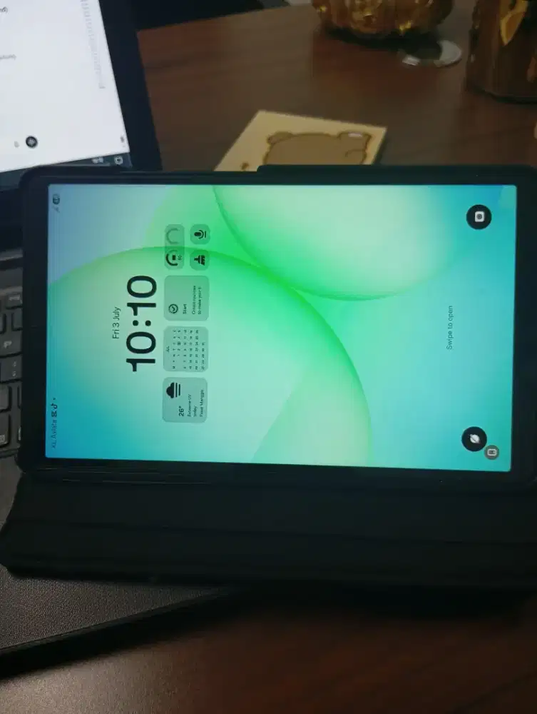 Samsung galaxy tab A11 plus - 5Gsimcard bagus hitam mulus